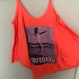 Marilyn Monroe Surf crop top
